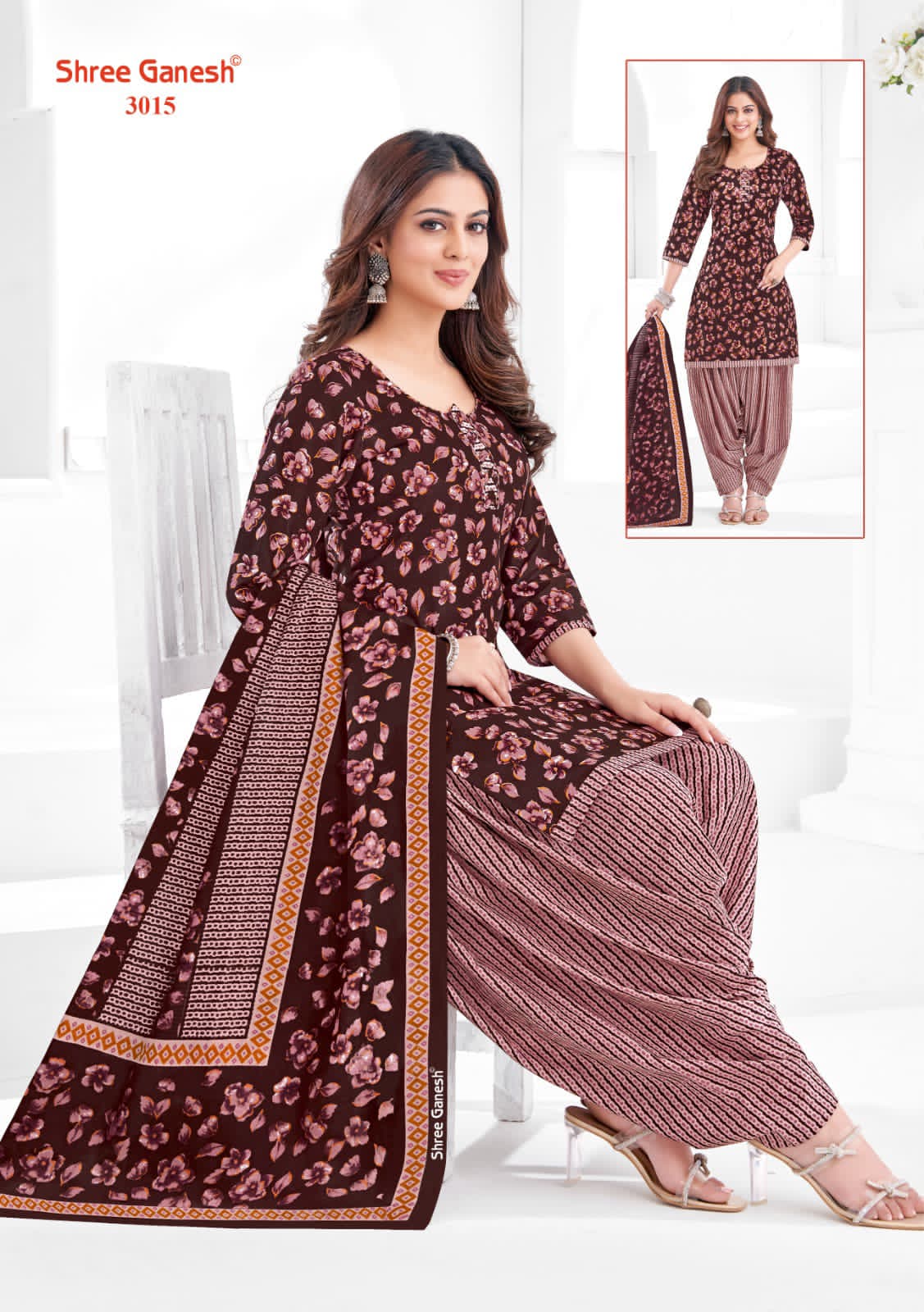 Hansika Special Vol 1 By Shree Ganesh Cotton Dress Material Exporters In India